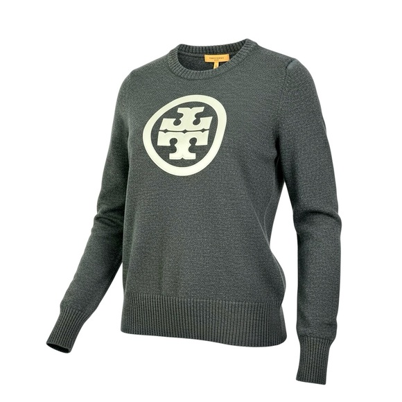 Tory Burch Logo Sweater for Women - Picture 3 of 12